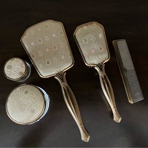 Antique Dresser Set - 5 Piece